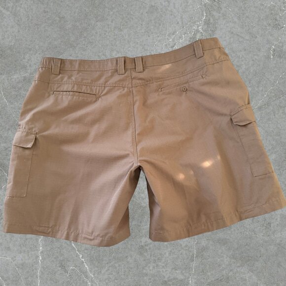Tru-Spec 24-7 Series Simply Tactical Big and Tall Beige Khaki Cargo Shorts Sz 50 - Picture 6 of 10
